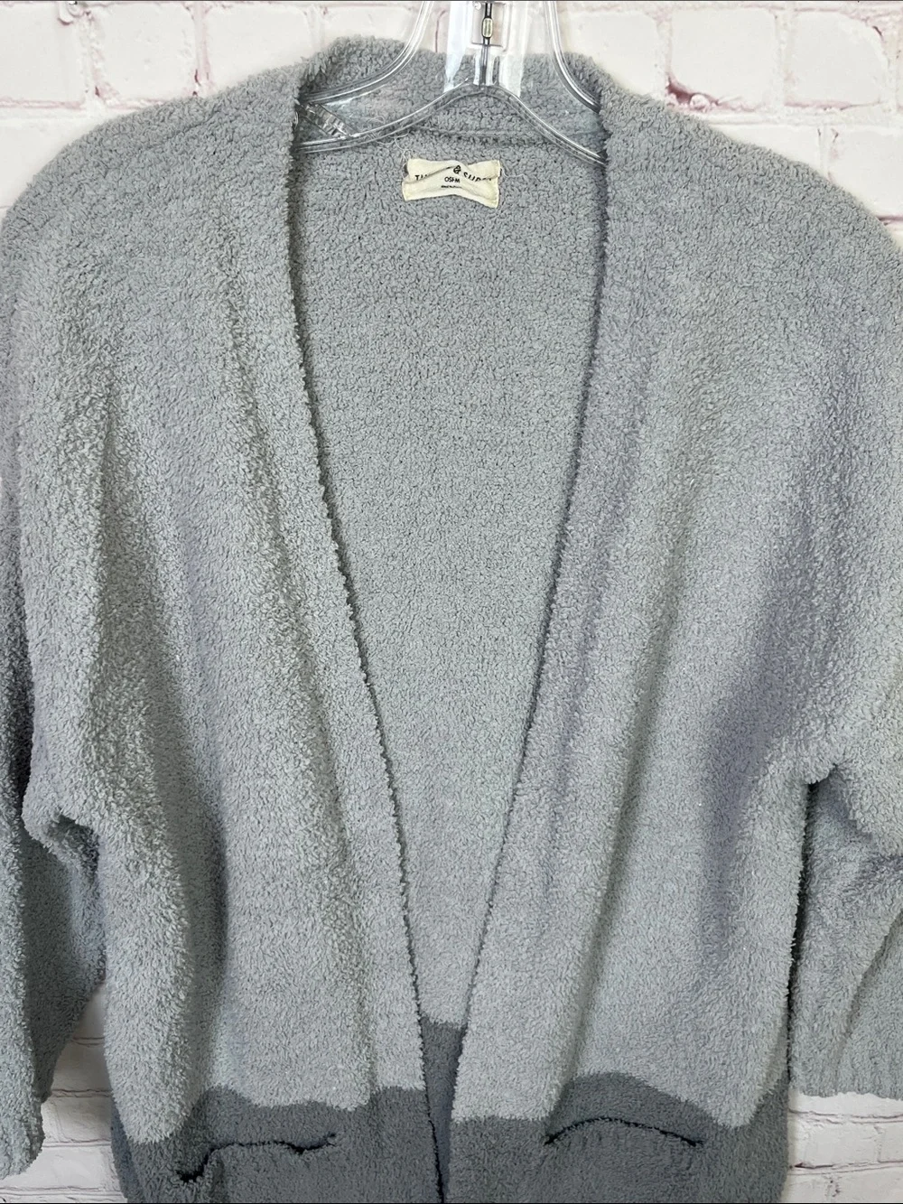 Thread and Supply Open Front Cardigan Long Sleeve Cardigan Sweater OSFM